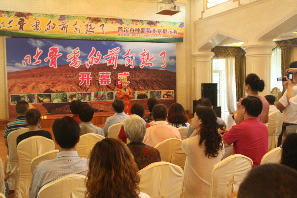 第二十三届中国丝绸之路吐鲁番葡萄节疆外活动——首届百种葡萄北京展示会